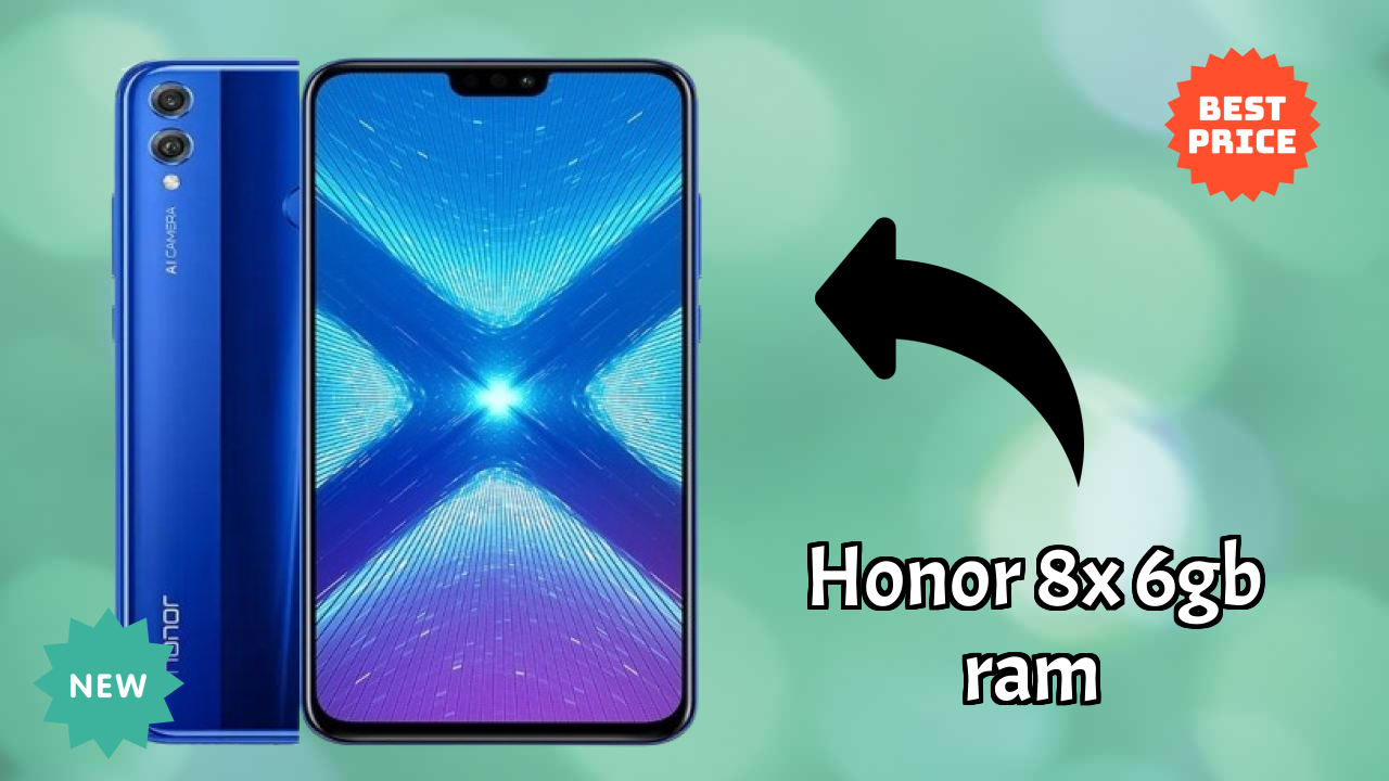 Honor 8X 6GB RAM डिस्प्ले तकनीक: IPS LCD क्वॉलिटी