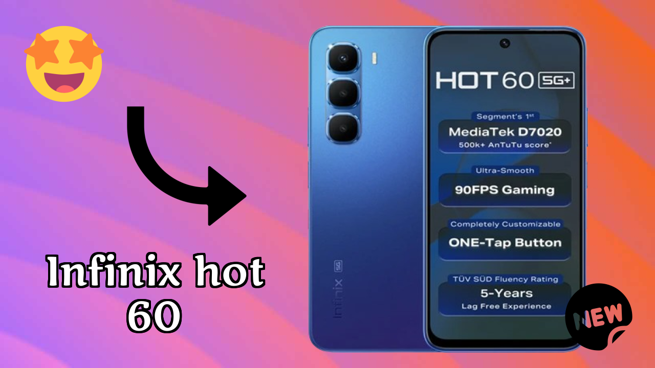 Infinix Hot 60 डिस्प्ले साइज़: 6.7 Inches (17.02 Cm) स्क्रीन क्वॉलिटी
