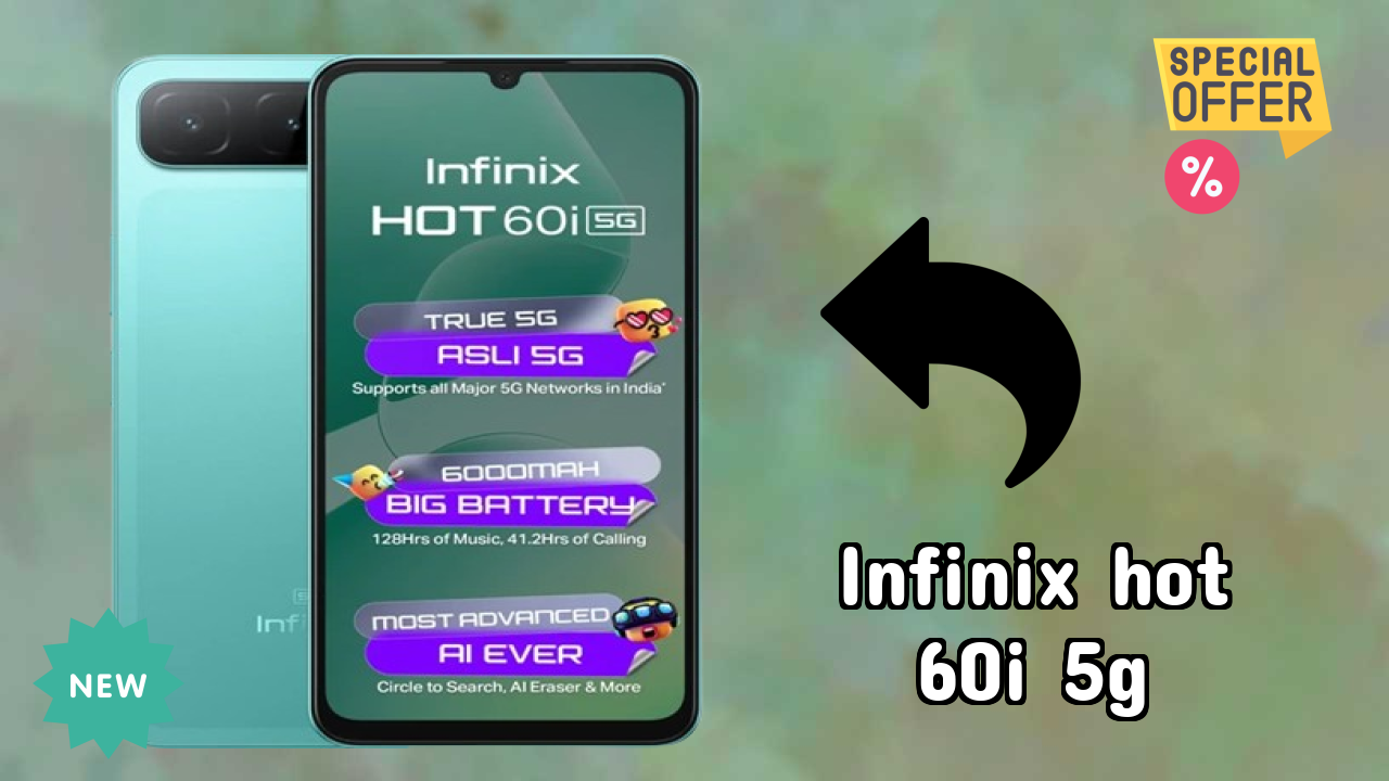 Infinix Hot 60i 5G डिस्प्ले रिव्यु: 6.75 Inches (17.15 Cm) स्क्रीन टेस्ट