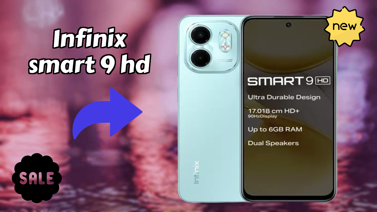 ₹6,699 पर Infinix Smart 9 HD - बेस्ट फीचर्स समझाया गया