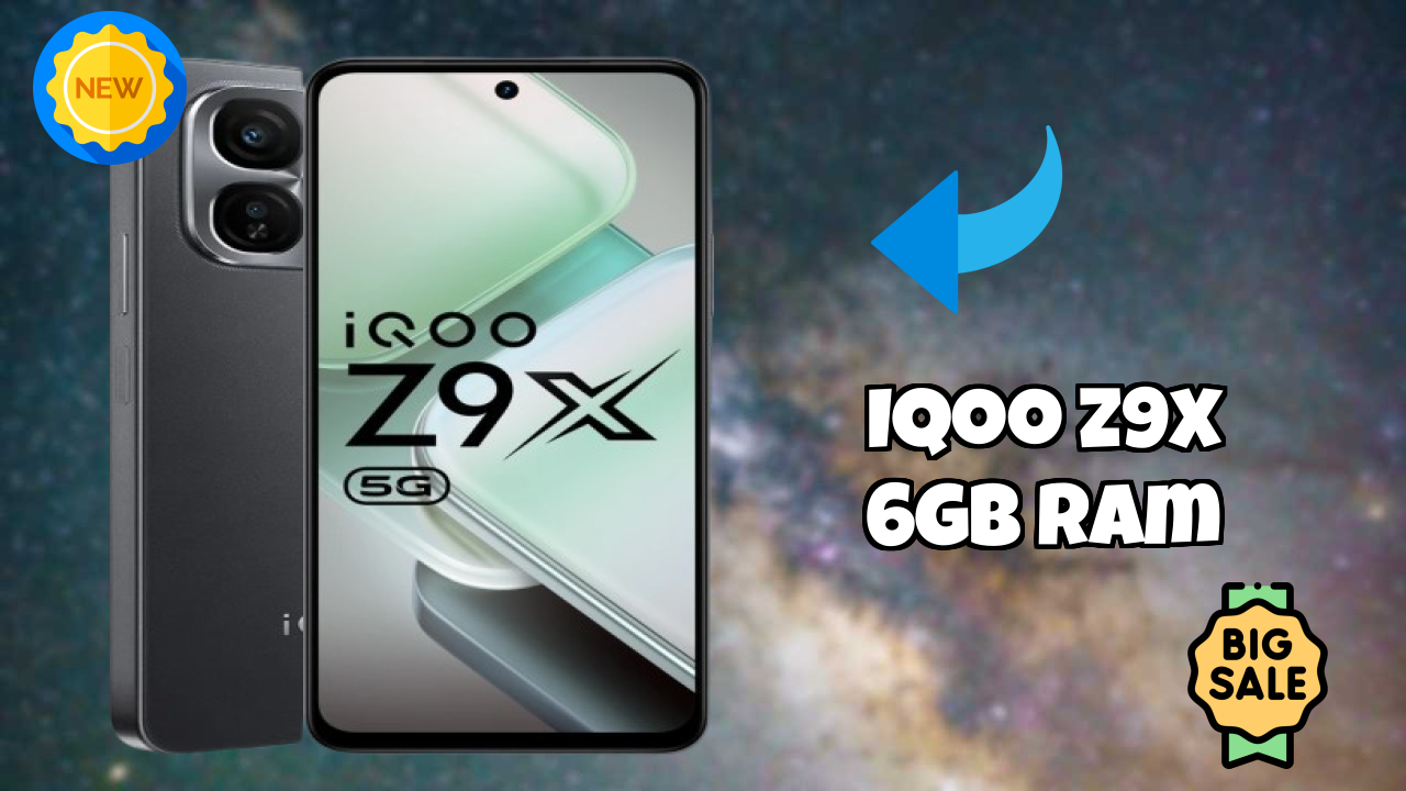 IQOO Z9x 6GB RAM क़ीमत गिरावट: अब सिर्फ ₹11,985