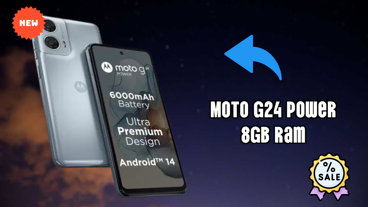 Moto G24 Power 8GB RAM शो: 8 GB RAM मल्टीटास्किंग टेस्ट