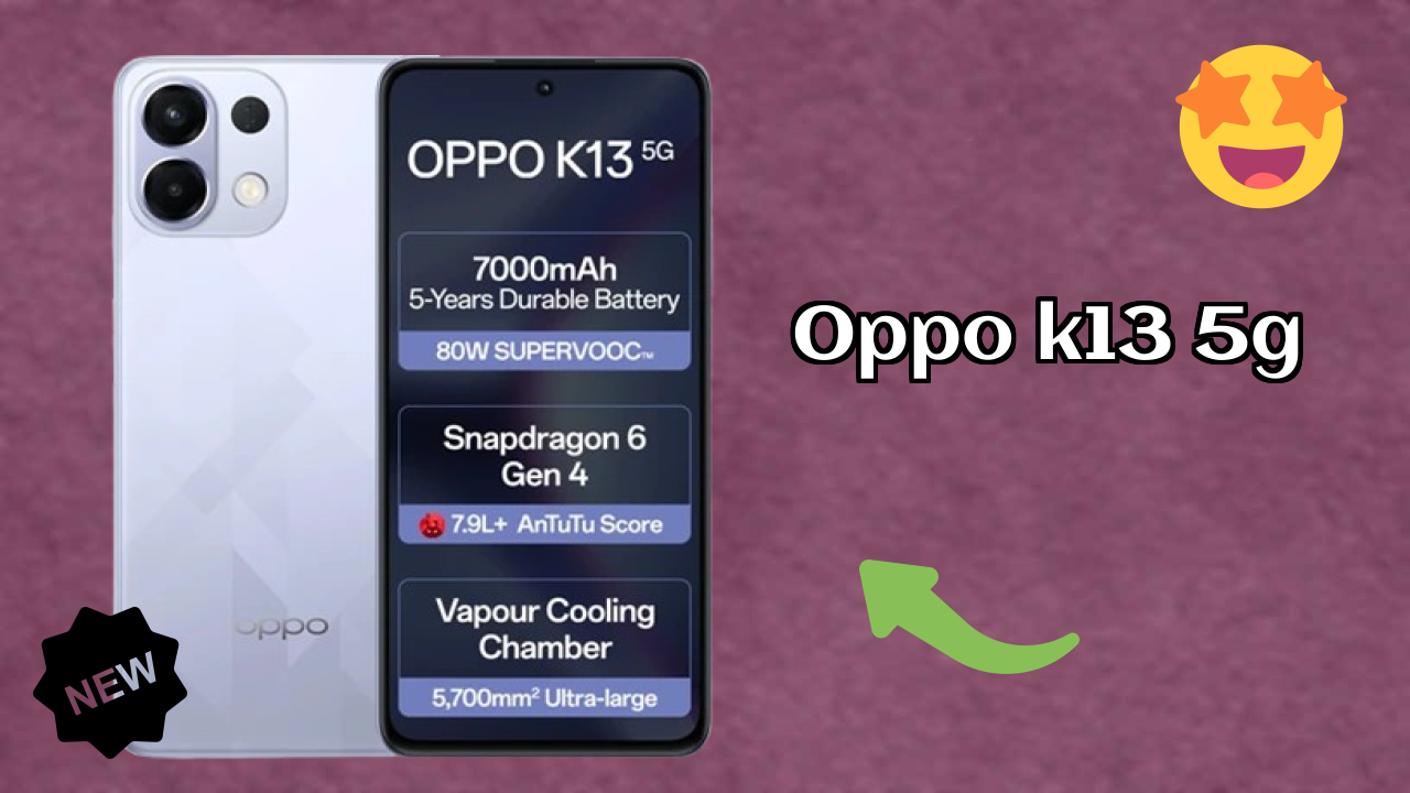 ₹16,979 पर OPPO K13 5G - इस क़ीमत के तहत बेस्ट फोन