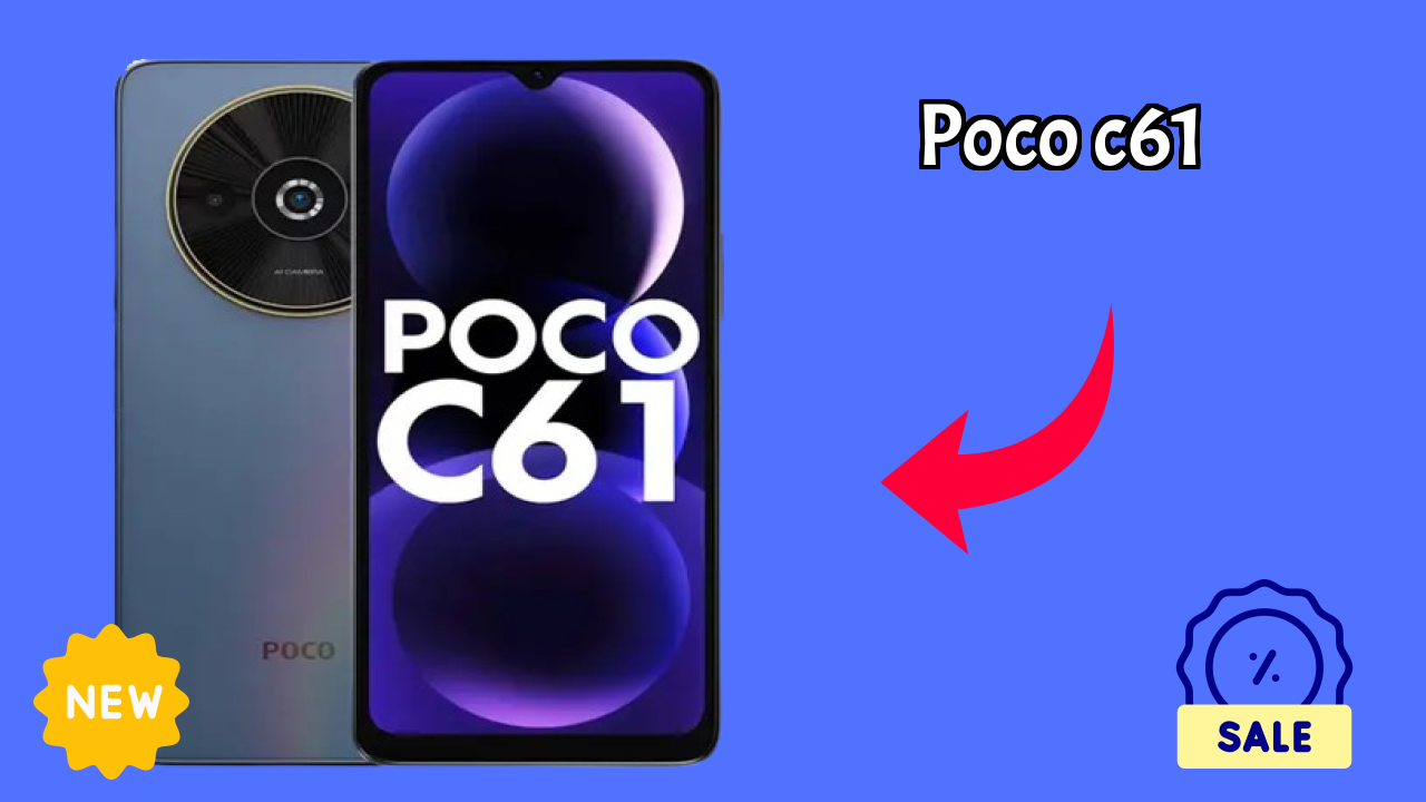 POCO C61 क़ीमत गिरावट: सिर्फ ₹6,790 में उपलब्ध