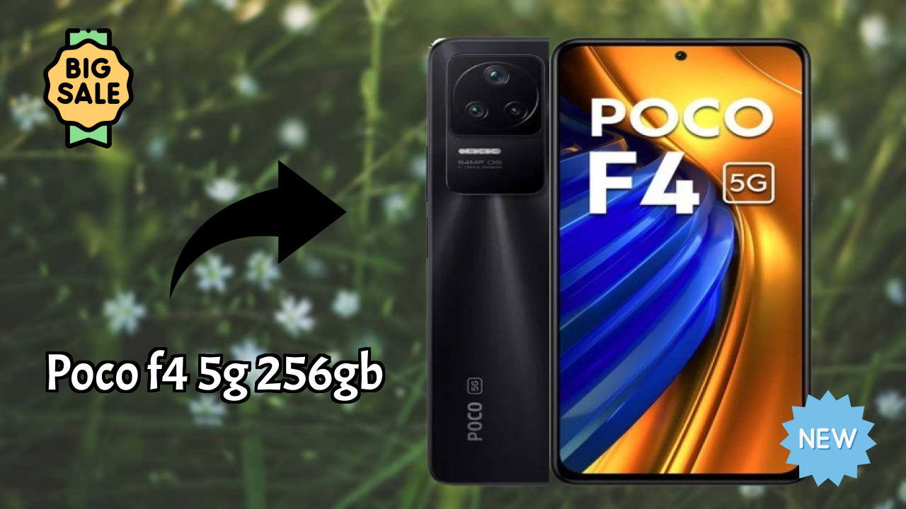 POCO F4 5G 256GB क़ीमत गिरावट: अब ₹33,999 में उपलब्ध