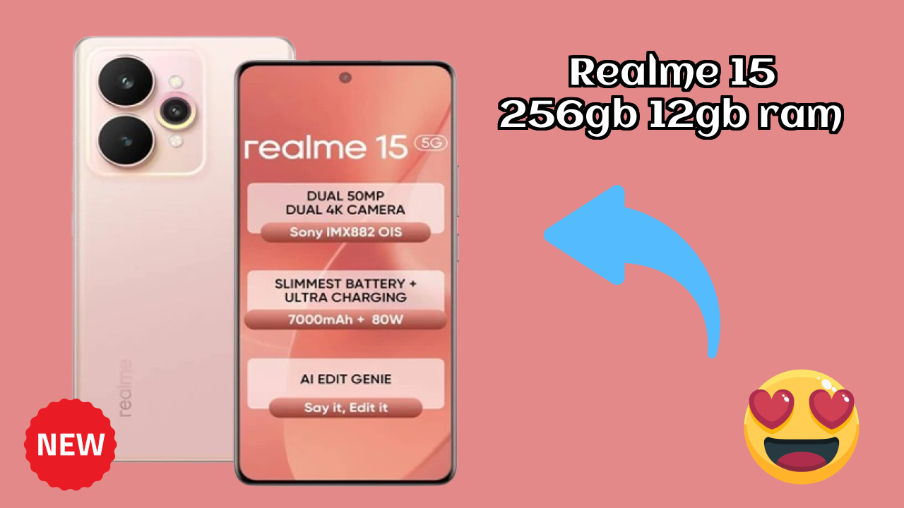 ₹27,999 पर Realme 15 256GB 12GB RAM - बेस्ट फीचर्स हाइलाइट किए गए