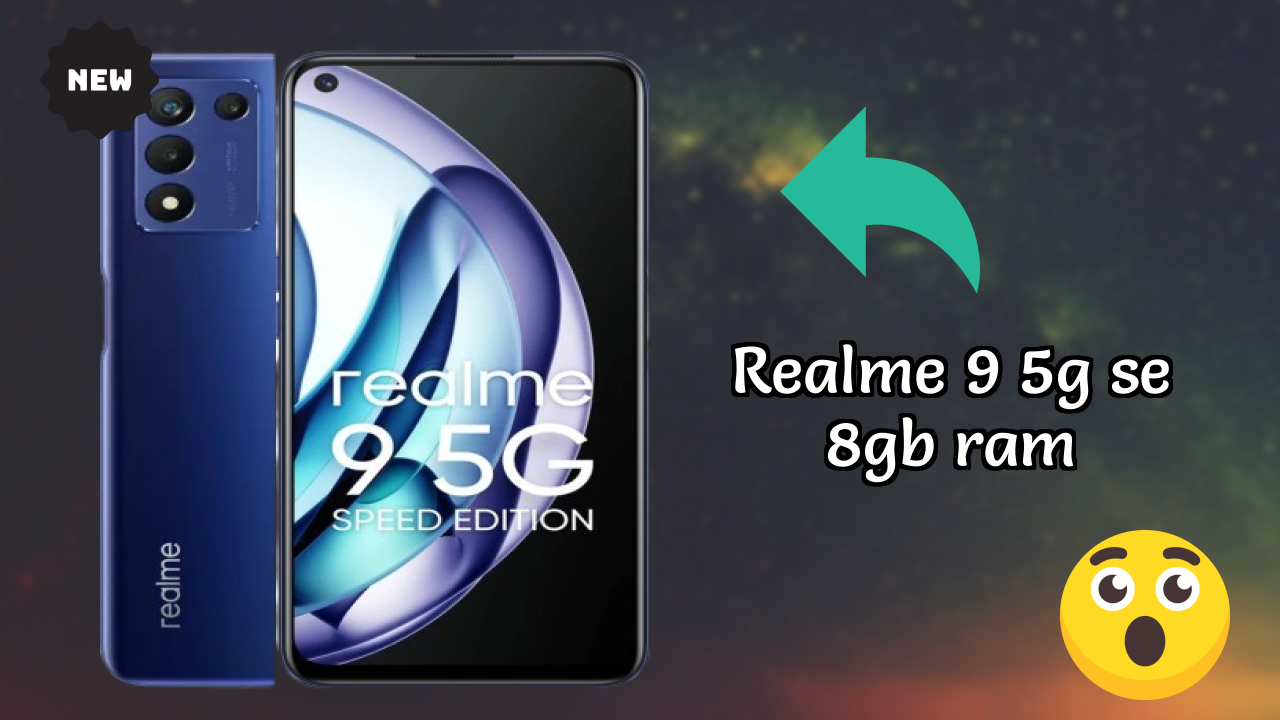 Realme 9 5G SE 8GB RAM उपयोग: क्या 8 GB RAM वर्क लोड को हैंडल करती है