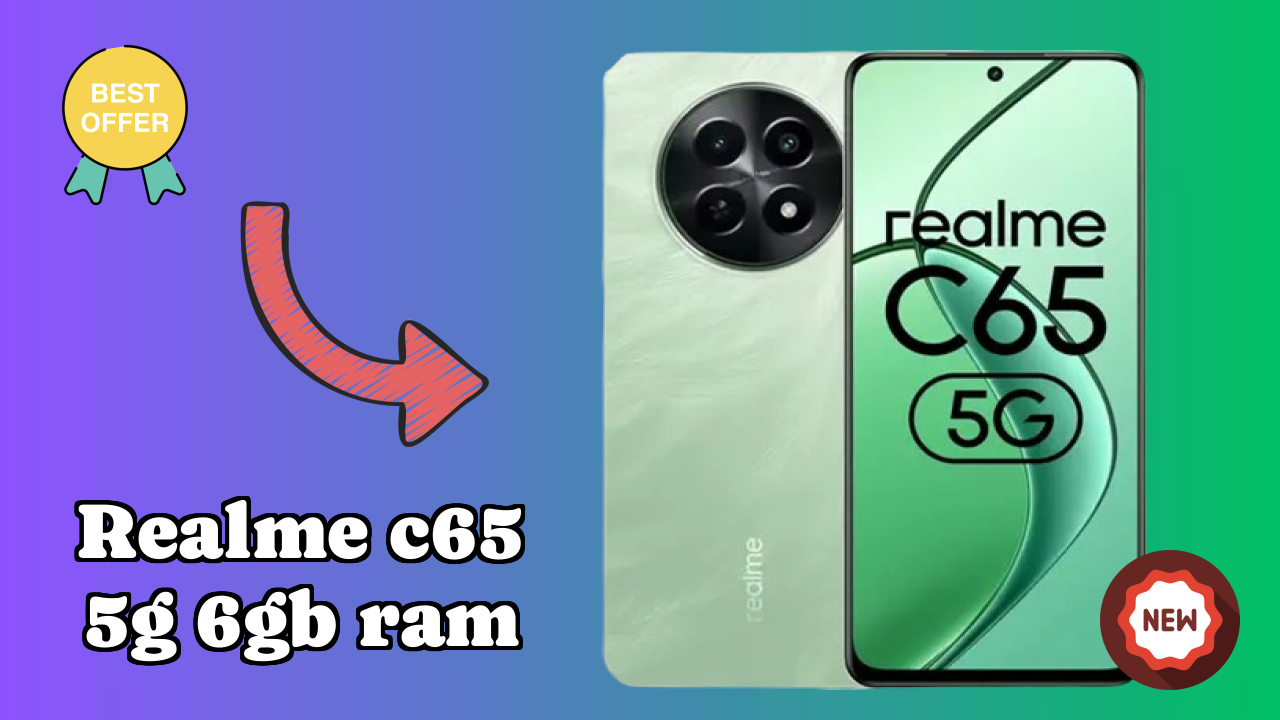 2026 में Realme C65 5G 6GB RAM को क्या बाहर खड़ा करता है?