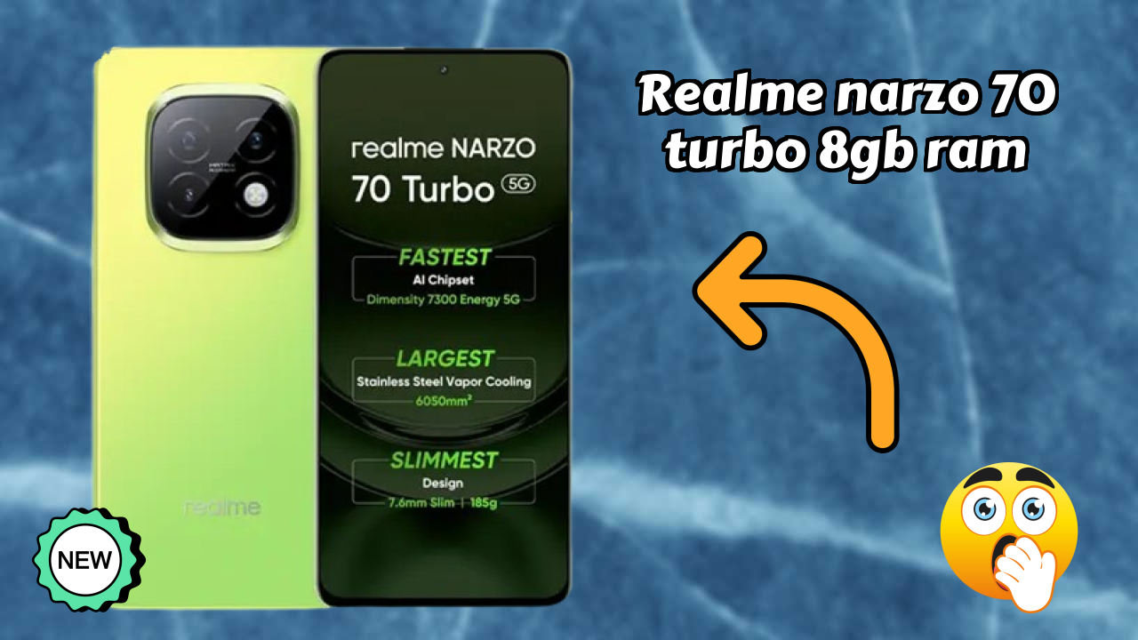 Realme Narzo 70 Turbo 8GB RAM क़ीमत  डिस्कसन: ₹16,999 क़ीमत रिव्यु