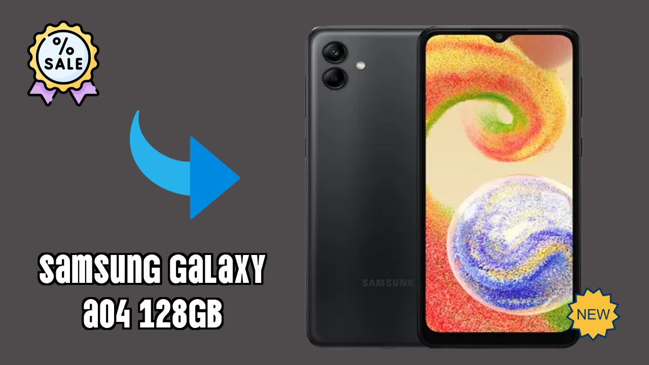 Samsung Galaxy A04 128GB डिस्प्ले रिव्यु: 6.5 Inches (16.51 Cm) स्क्रीन