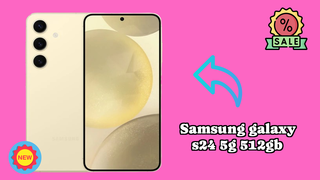 Samsung Galaxy S24 5G 512GB डिस्प्ले तकनीक: 6.2 Inches (15.75 Cm) स्क्रीन
