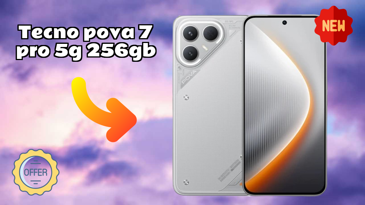 Tecno Pova 7 Pro 5G 256GB डिस्प्ले तकनीक: AMOLED रिव्यु