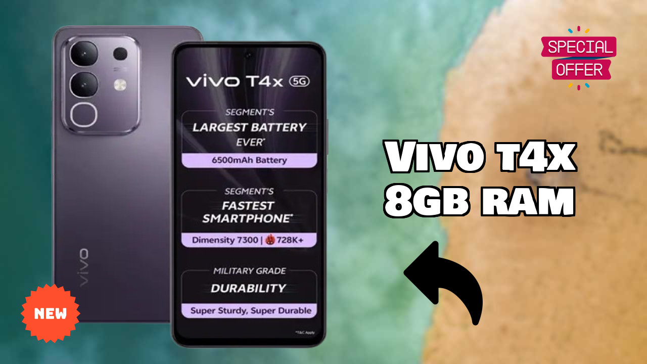 Vivo T4X 8GB RAM 2026 फीचर ब्रेकडाउन – पूरा गहराई से जांच