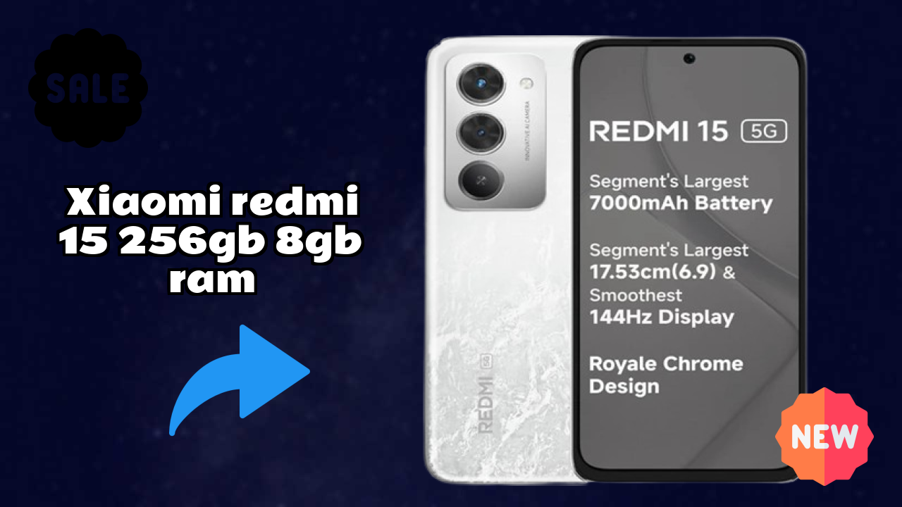Xiaomi Redmi 15 256GB 8GB RAM क़ीमत रिव्यु: ₹16,998 पूरा  डिस्कसन